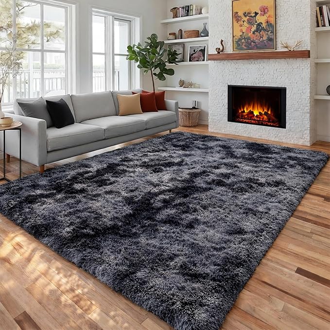 PAGISOFE Abstract Soft Shaggy Rugs by PAGISOFE