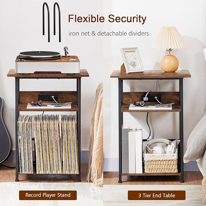 AMHANCIBLE Record Player Stand - Image 5