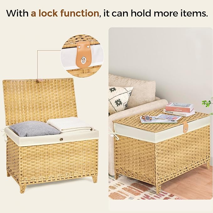 Honjourai Wicker Storage Basket - Image 4