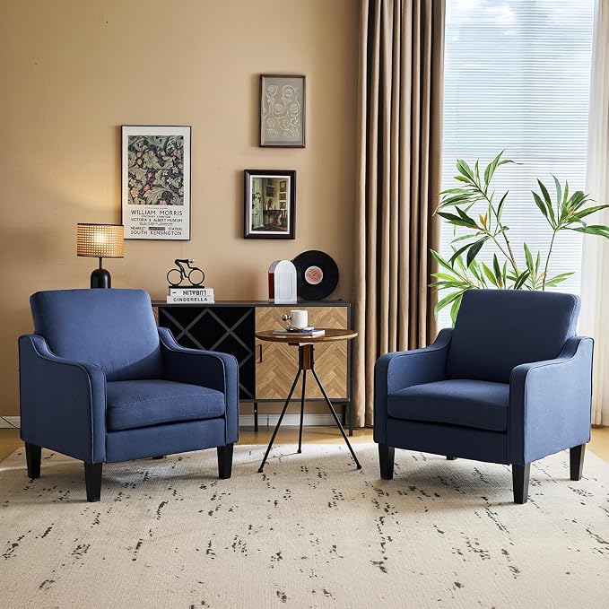VINGLI Mid century Modern Accent Chair, Waiting Room - Image 10