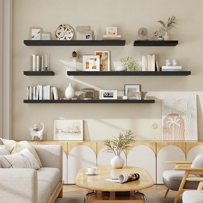 Fun Memories 66 Inch Fireplace Mantel Shelf - Image 7