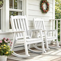 Greesum Set of 2 Outdoor Rocking Chair, Rust-Proof & UV-Resistant, Comfortable by BuynowfromGreesum