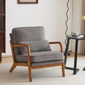 Karl home Mid-Century Modern Accent Chair, Living Room Chairs by Karlhome