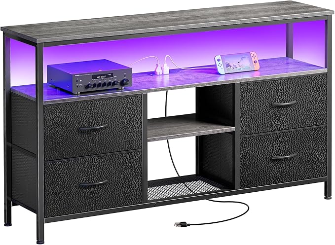 Huuger 47 Inch TV Stand Dresser by Huuger