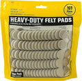 Smart Surface 8727 Heavy Duty Self Adhesive Furniture Felt Pads 1-Inch Round by Smart+Surface+Products