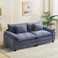 Oprisen 86" Modular Sectional Sofa, Comfy Cloud Couch Sectional Sofa, Chenille by Oprisen