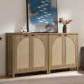 SICOTAS 68" W Rattan Sideboard Buffet Cabinet by SICOTAS