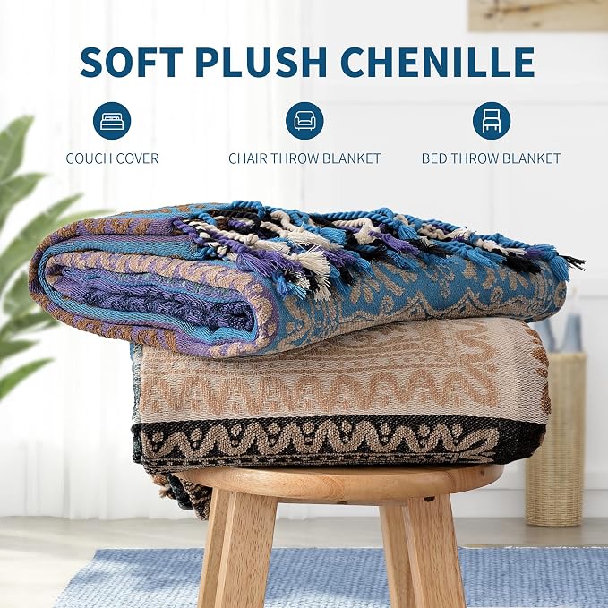 Boho Throw Blanket - Image 8