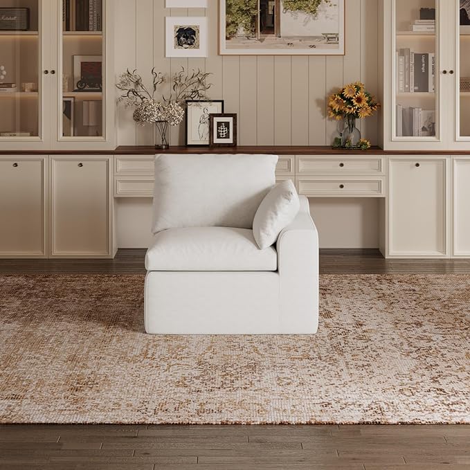 Novilla Modular Cloud Couch, Modern Sectional Sofa by Novilla