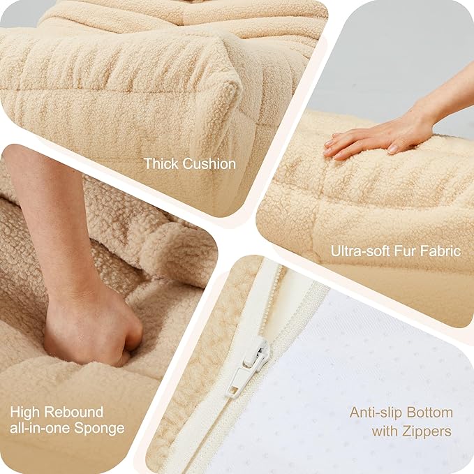 Bean Bag Chairs for Adults Giant Bean Bag Chair Memory Foam BeanBag Chair Bean - Image 7