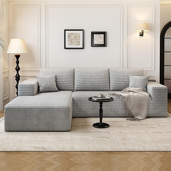 107.5" Cloud Modular Sectional Sofa Couch - Image 5