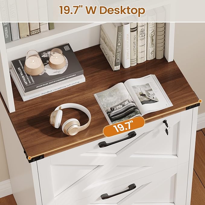 SEDETA 2 Drawer File Cabinet - Image 6