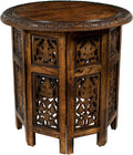Solid Wood Accent End Table by COTTONCRAFT