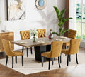 Henf 7 Pieces Extendable Dining Table Set by Henf
