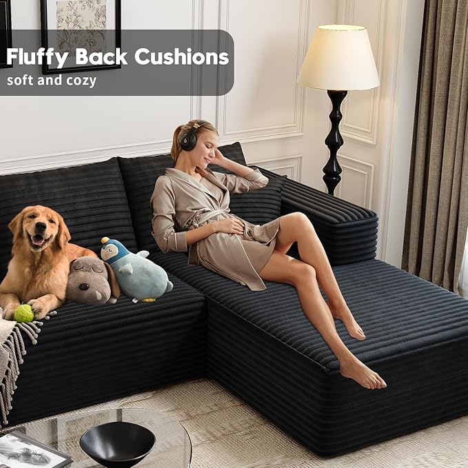 107.5" Cloud Modular Sectional Sofa - Image 7