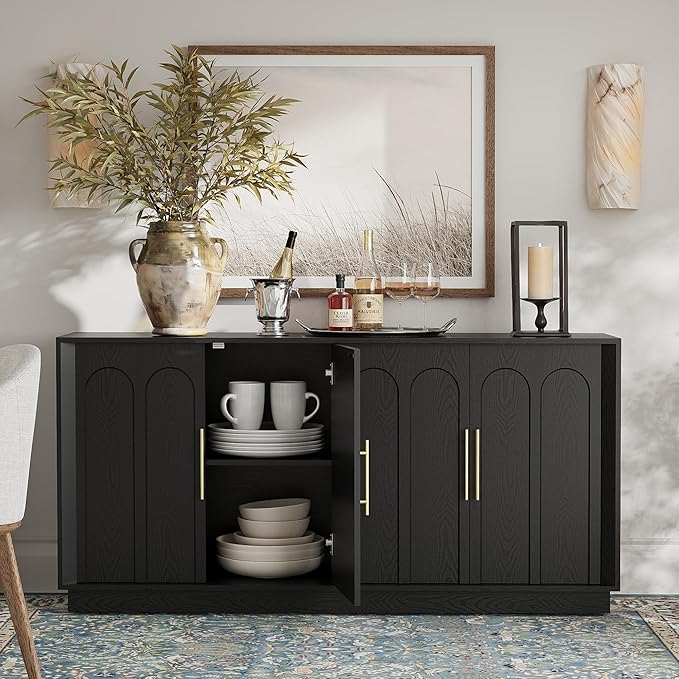 FORTUNETEC Sideboard Buffet Cabinet - Image 6