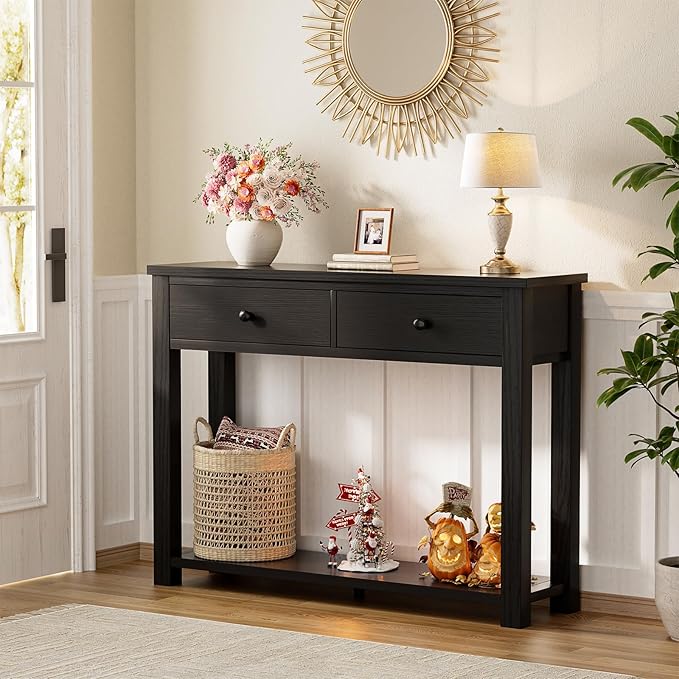 Homieasy Farmhouse Console Table - Image 2
