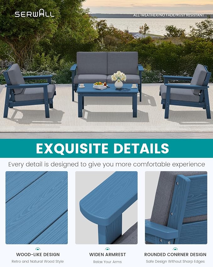 SERWALL Outdoor Loveseat - Image 4