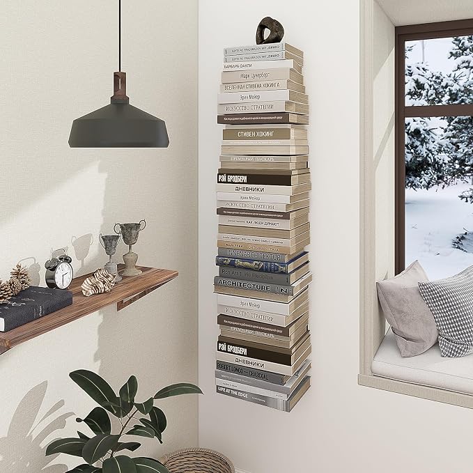 Mefirt Invisible Floating Bookshelves - Image 2
