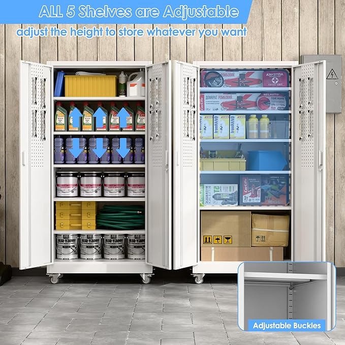 SUXXAN Metal Storage Cabinet - Image 8