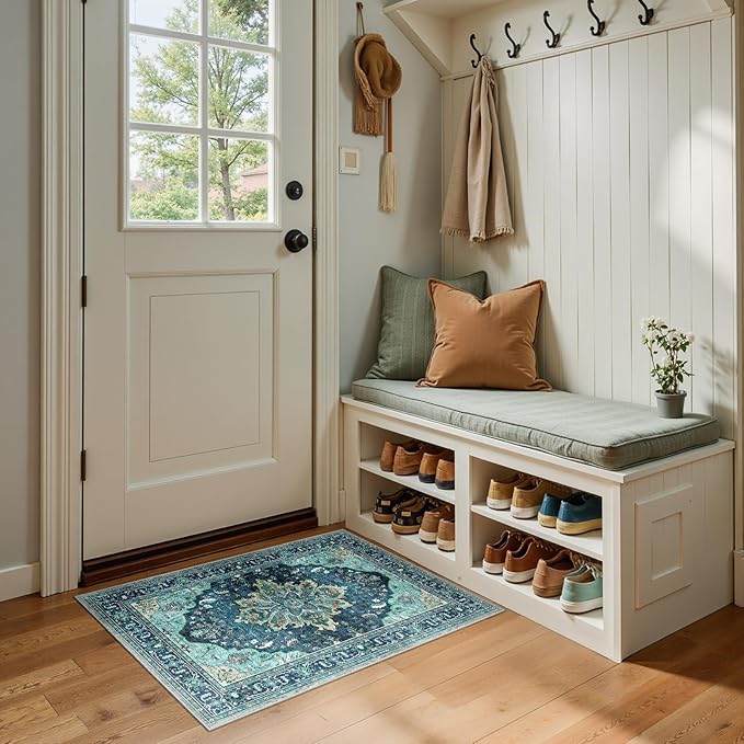 RELEANY Area Rugs 2'x3' Kitchen Rugs Entry Rug Small Rugs - Image 4