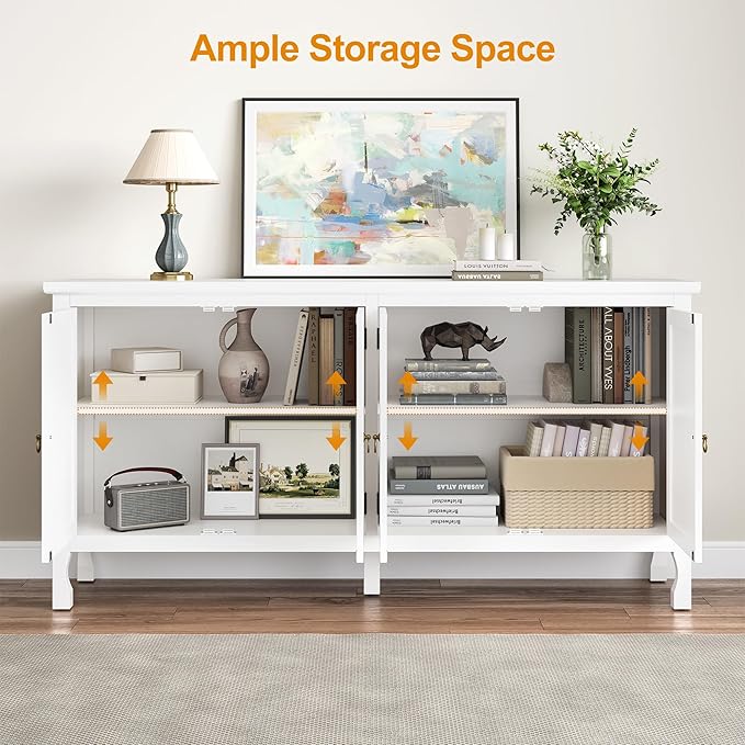 RoyalCraft 63'' Buffet Cabinet - Image 3