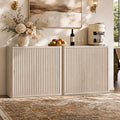 SICOTAS Buffet Cabinet with Storage 69.2" Sideboard Accent Modern Credenza with by SICOTAS