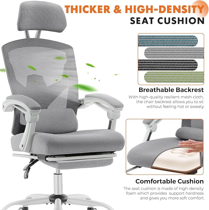Sweetcrispy Office Computer Desk Chair - Image 3