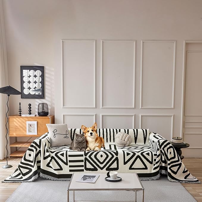 VClife Boho Couch Cover, Thick Couch Covers by VCLIFE