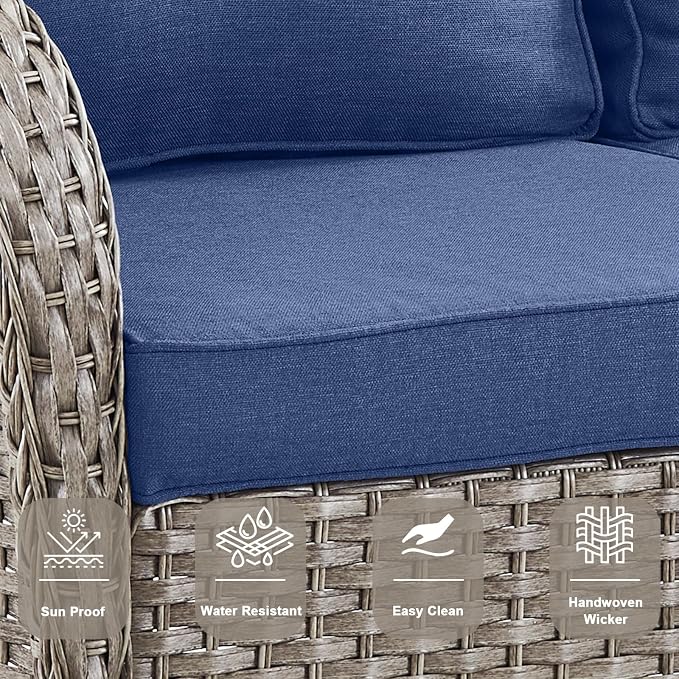 Belord Wicker Outdoor Furniture Set - Image 6