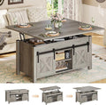 SEDETA Lift Top Coffee Table, 4 in 1 Multi-Function Convertible Coffee Tables by SEDETA