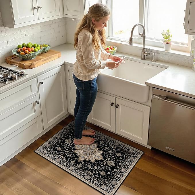 RELEANY Area Rugs 2'x3' Kitchen Rugs Entry Rug Small Rugs - Image 2