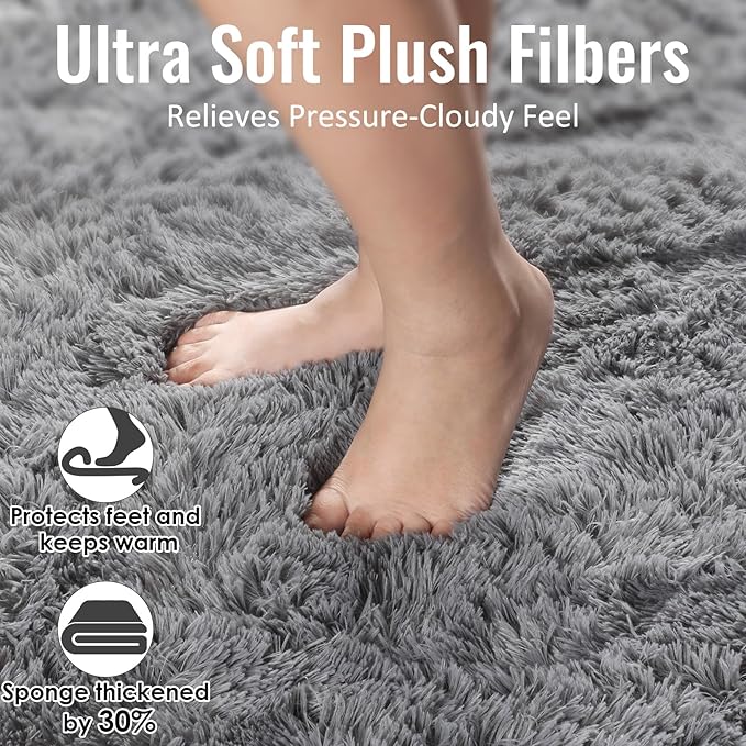 PAGISOFE Plush Washable Area Rugs - Image 2