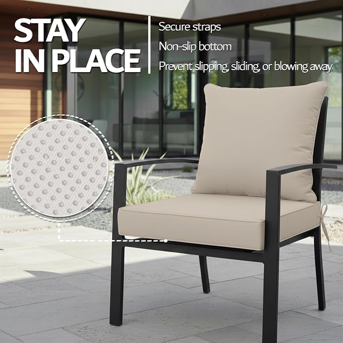 22x22 Inch Patio Chair Cushion - Image 5