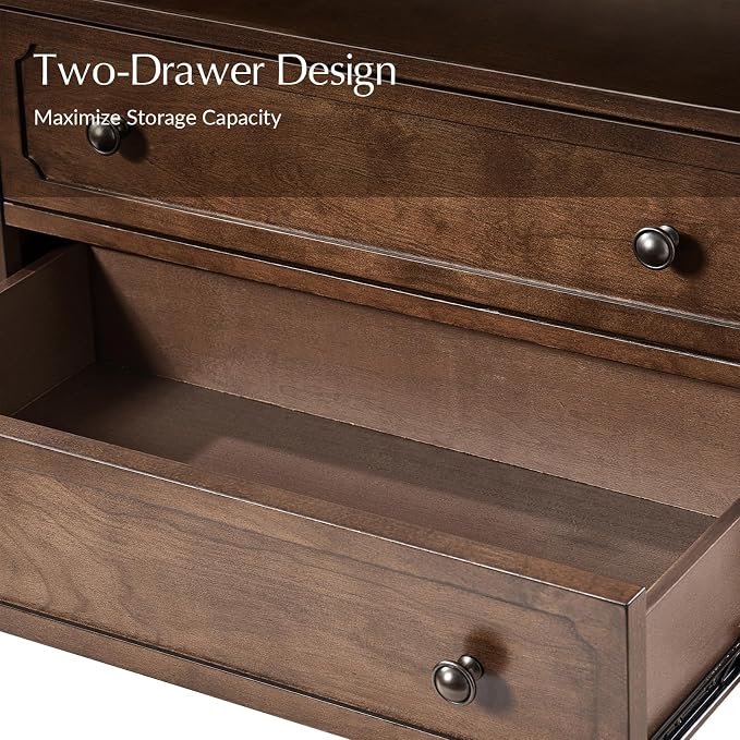 HULALA HOME Farmhouse End Table - Image 5