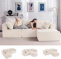 MAXYOYO Modular Sectional Sofa Couch, L Shaped Modern Cloud Couch by MAXYOYO