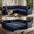 88.2" Sectional Sleeper Sofa by Unknown