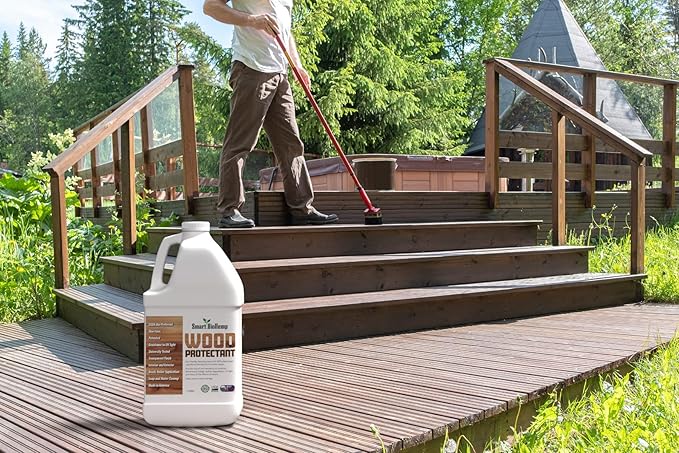 Plant-Powered 5-Gallon Wood Protectant, Protects Wood from Water & UV Rays - Image 7