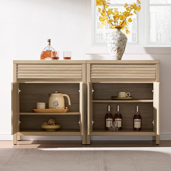 SICOTAS 29" Fluted Buffet Cabinet - Image 5