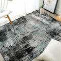 RELEANY Washable Area Rugs 3'x5' Non-Slip Modern Abstract Soft by RELEANY
