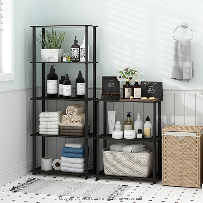 Furinno Turn-N-Tube 4-Tier Multipurpose Shelf Display Rack - Image 2