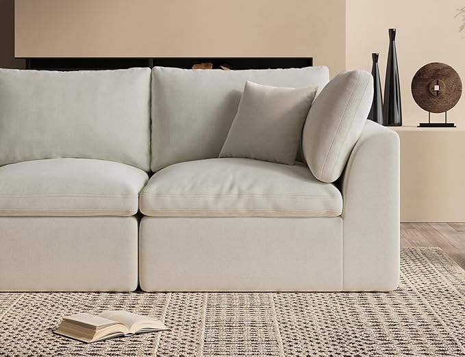 ohllob 78.9" Loveseat Sofa, Cloud Boneless Couches - Image 5