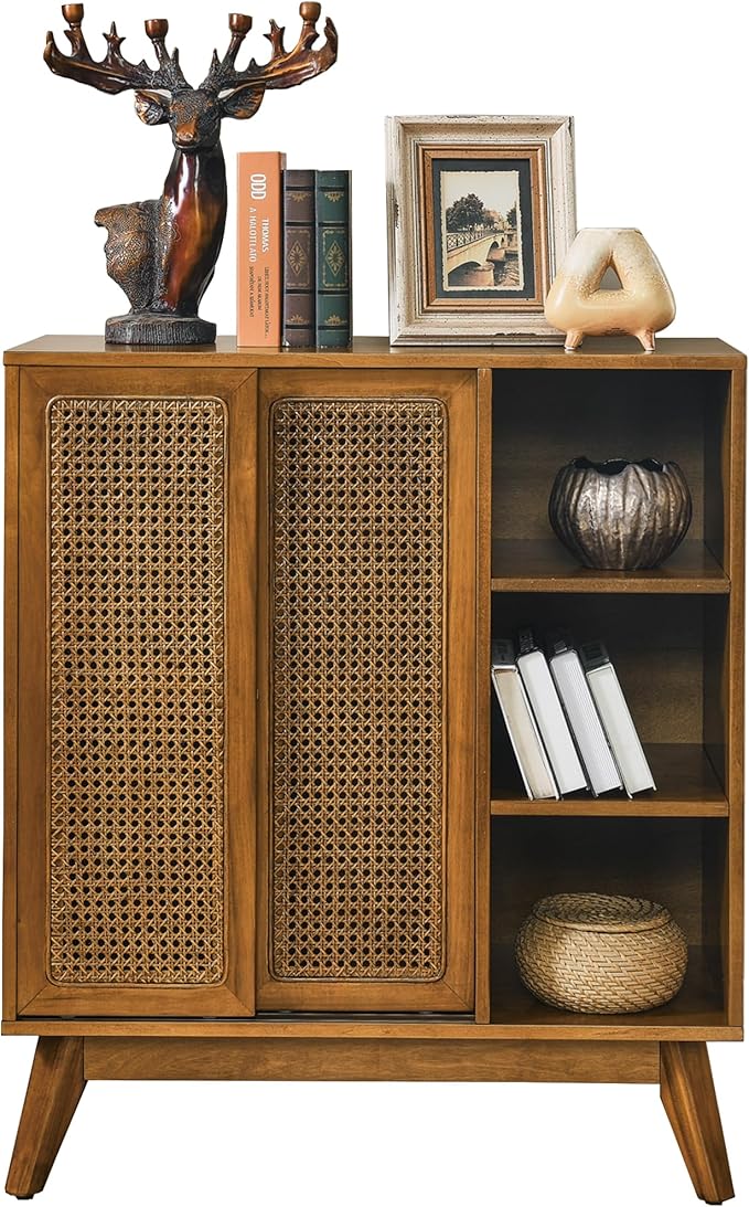 LKTART Mid Century Modern Storage Cabinet by LKTART