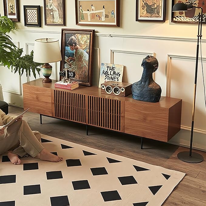 94.48" Mid Century Modern TV Stand - Image 3