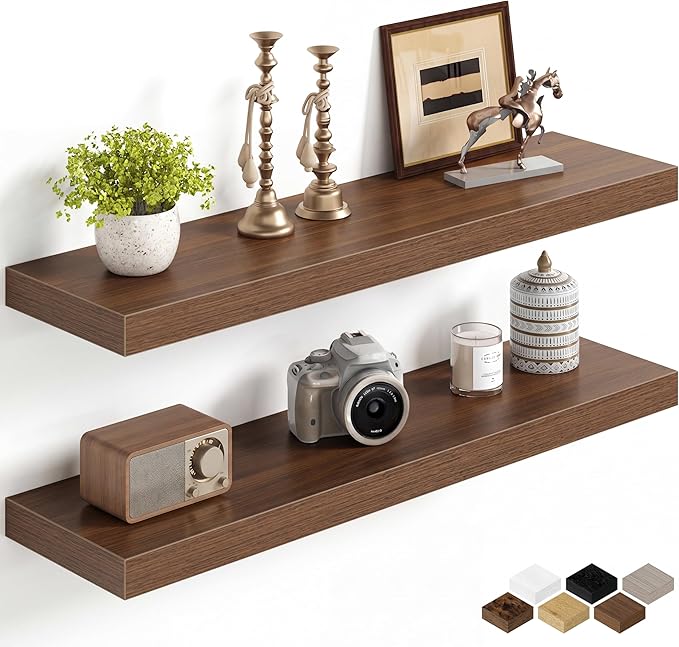 Fun Memories 32Inch Floating Shelves by FunMemories