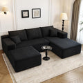 107.5" Cloud Modular Sectional Sofa by Settab