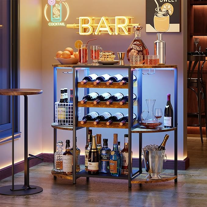 JKsmart Small Wine Bar Cart - Image 7
