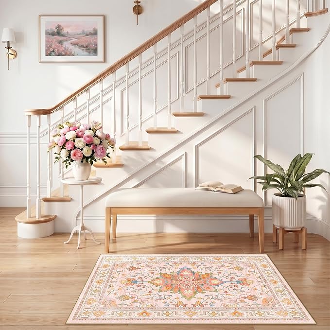 RELEANY Area Rugs 2'6"x4' Kitchen Rugs Entry Rug Small Rugs - Image 2