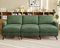 Vesgantti 97" Modular Sectional Sofa Green, Sectional Couch by Vesgantti