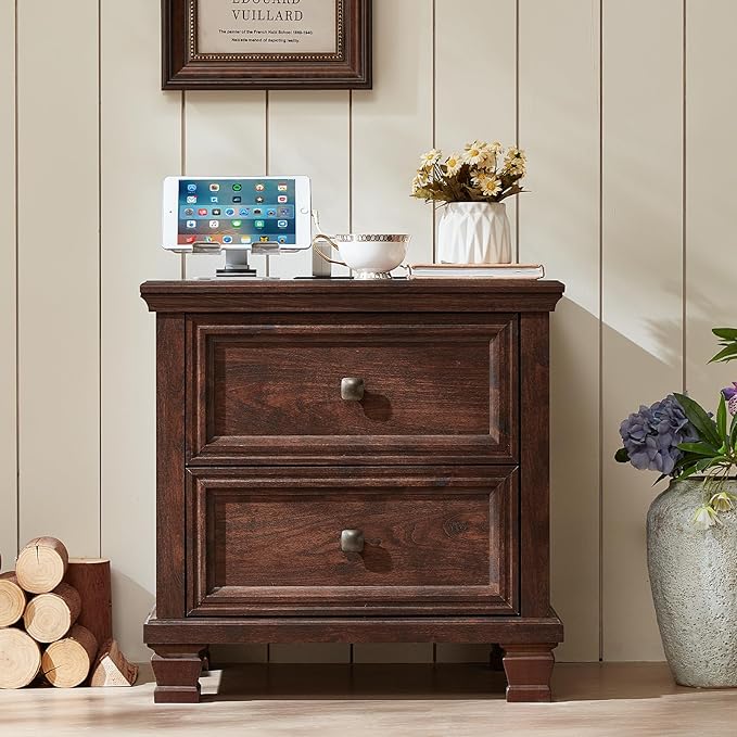 SAVOR LIFE Farmhouse Nightstand - Image 7